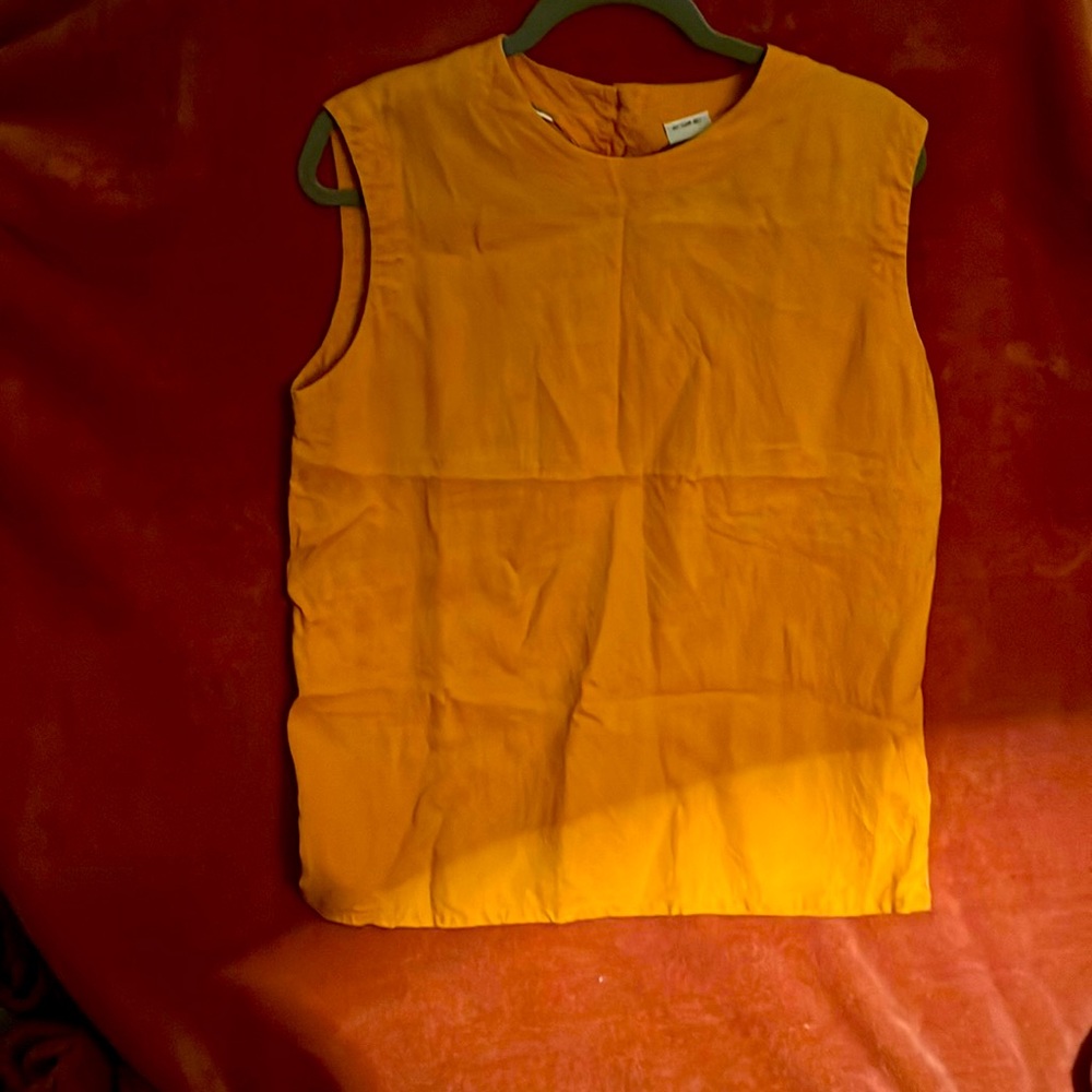 Talbots Orange Tunic Top